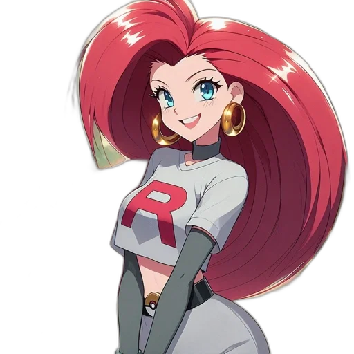 robot, dress, staff, hair transparent PNG cut-out