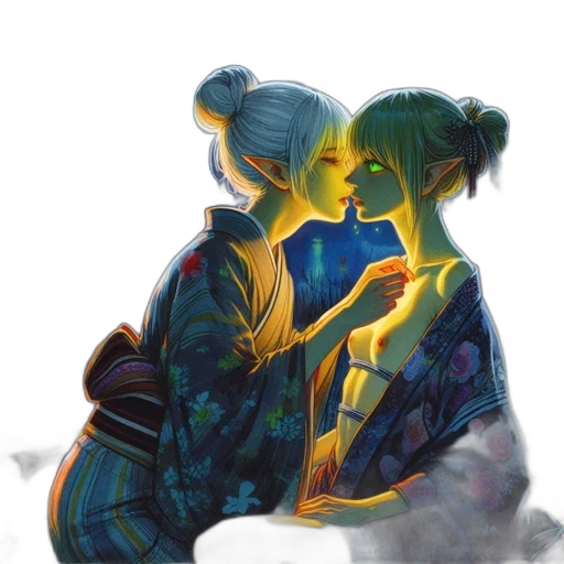 mask, concept art, watercolor, fantasy art transparent PNG cut-out