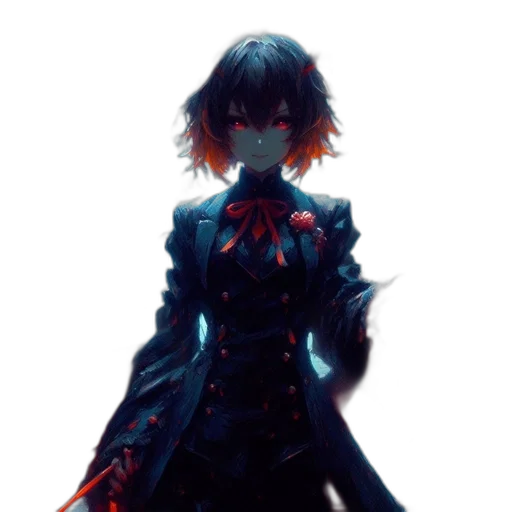 dress, jacket, weapon, sword transparent PNG cut-out