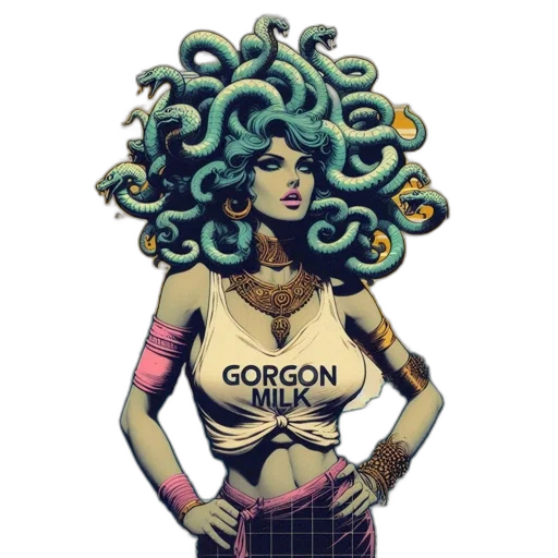 hair, dress, crown, staff transparent PNG cut-out