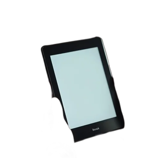 person, holding, tablet, reader transparent PNG cut-out