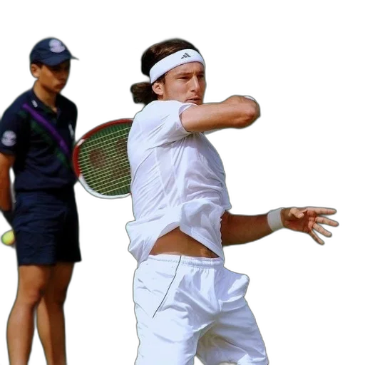 photorealistic, tennis, player, white transparent PNG cut-out