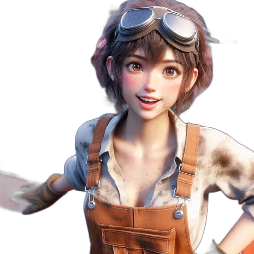 staff, concept art, fantasy art, 3d render transparent PNG cut-out
