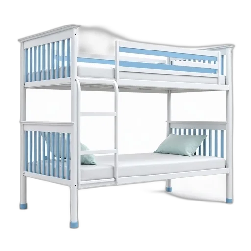 furniture, 3d render, blue, white transparent PNG cut-out