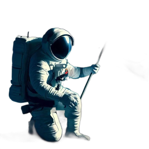 staff, robot, jacket, mask transparent PNG cut-out