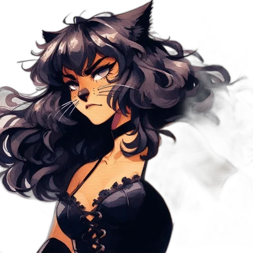 mask, fantasy art, watercolor, concept art transparent PNG cut-out
