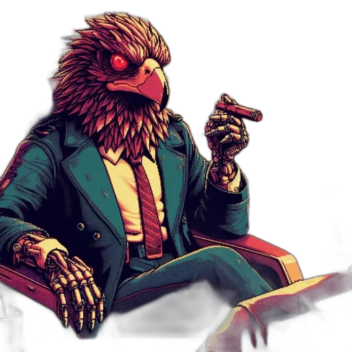 jacket, creature, animal, concept art transparent PNG cut-out