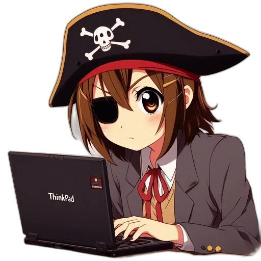 staff, hat, weapon, robot transparent PNG cut-out