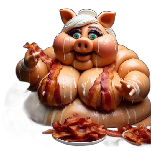 food, creature, animal, 3d render transparent PNG cut-out