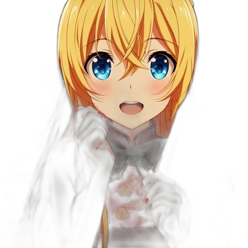 face, dress, weapon, staff transparent PNG cut-out