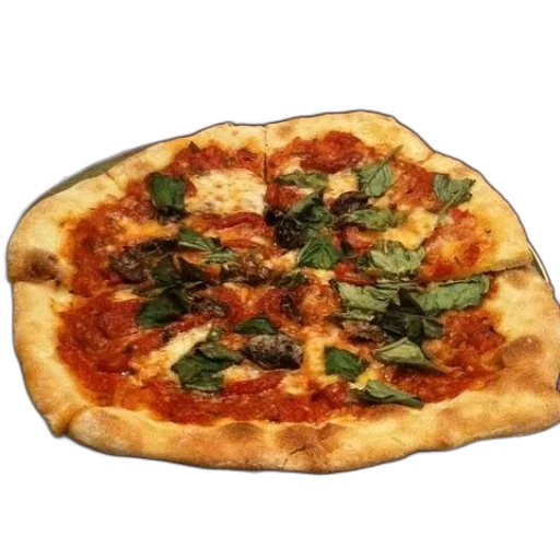 food, 3d render, photorealistic, pizza transparent PNG cut-out