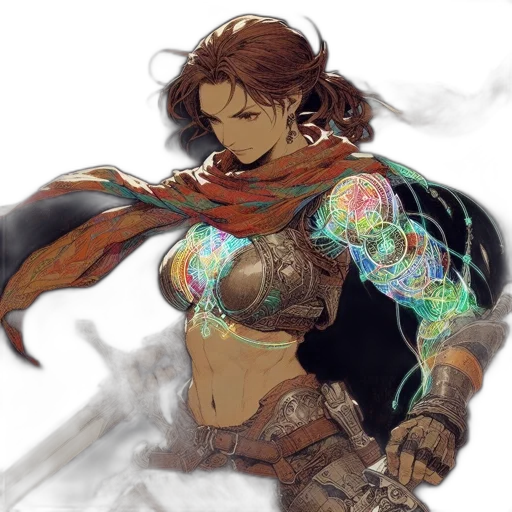 sword, weapon, staff, fantasy art transparent PNG cut-out