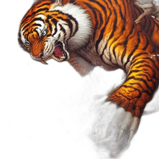 animal, creature, photorealistic, concept art transparent PNG cut-out