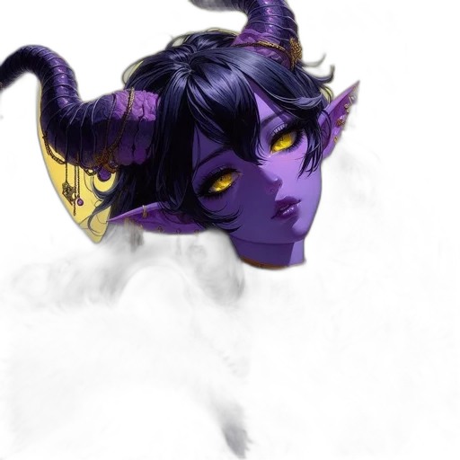 dragon, mask, staff, creature transparent PNG cut-out