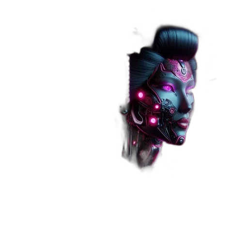 robot, mask, face, weapon transparent PNG cut-out