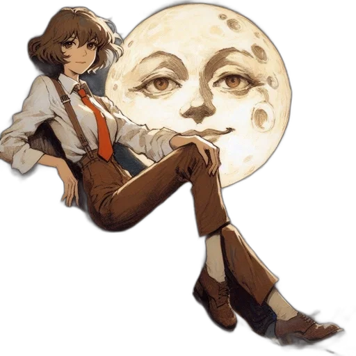 concept art, watercolor, cartoon, pixel art transparent PNG cut-out