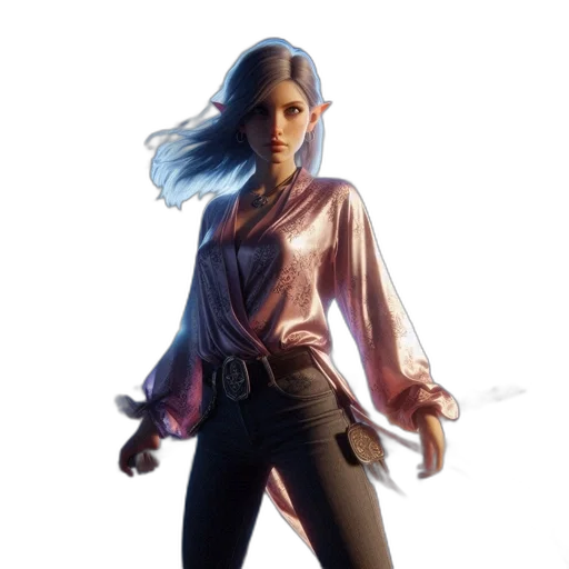 jacket, staff, sword, concept art transparent PNG cut-out