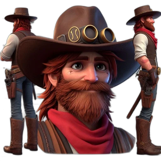 hat, staff, face, weapon transparent PNG cut-out