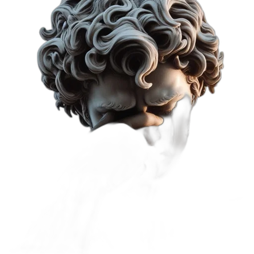 face, mask, crown, hair transparent PNG cut-out
