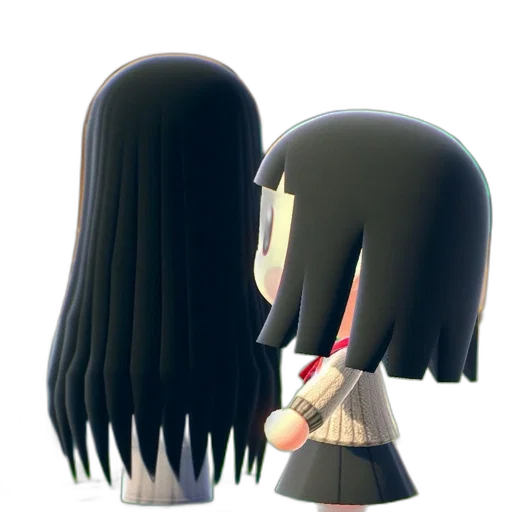 hair, mask, weapon, creature transparent PNG cut-out