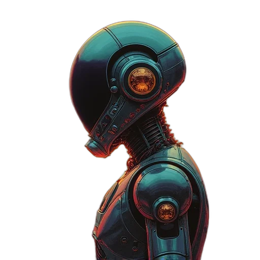 robot, creature, mask, face transparent PNG cut-out