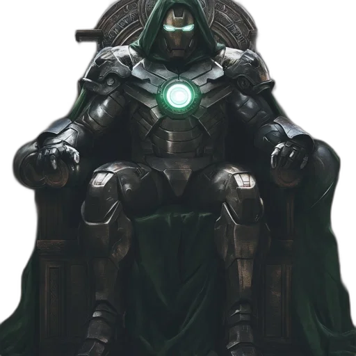 robot, mask, staff, concept art transparent PNG cut-out