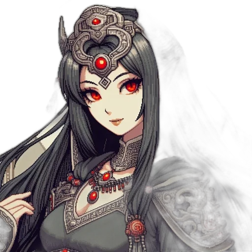 staff, mask, crown, fantasy art transparent PNG cut-out