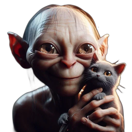 animal, creature, staff, face transparent PNG cut-out