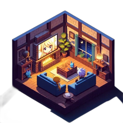 furniture, staff, pixel art, concept art transparent PNG cut-out