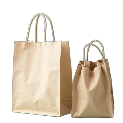 3d render, photorealistic, earth tones, shopping transparent PNG cut-out