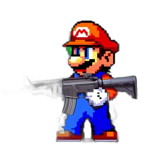weapon, staff, robot, animal transparent PNG cut-out