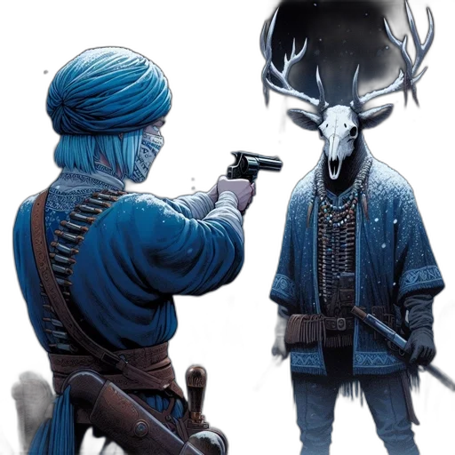 weapon, mask, animal, concept art transparent PNG cut-out