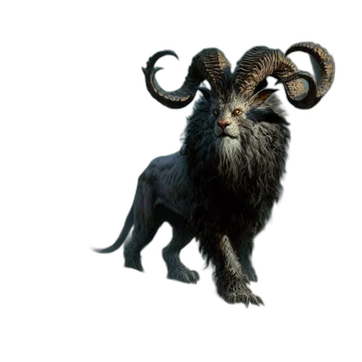 animal, creature, dragon, hair transparent PNG cut-out
