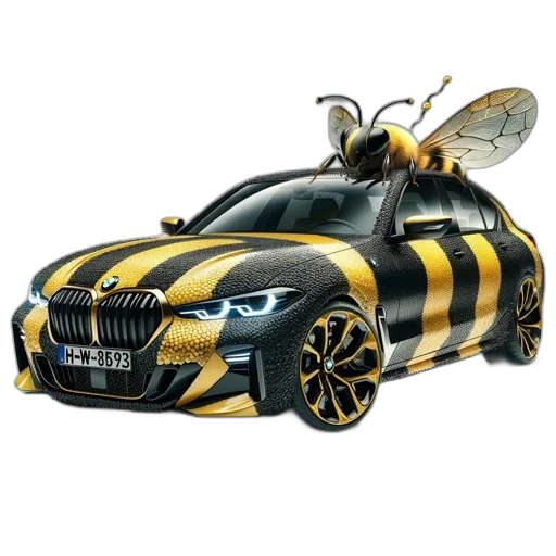 car, animal, concept art, photorealistic transparent PNG cut-out
