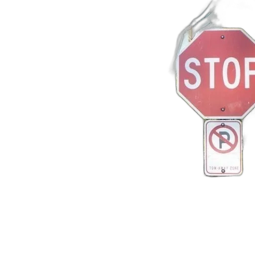 weapon, stop, sign, parking transparent PNG cut-out