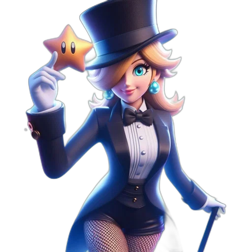 staff, hat, dress, concept art transparent PNG cut-out