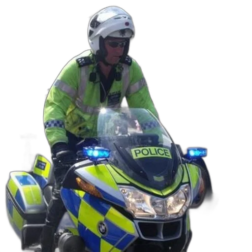 police, officer, motorcycle, word transparent PNG cut-out