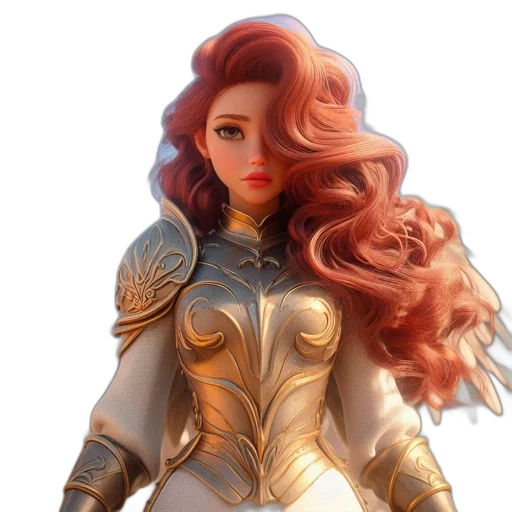 fantasy art, concept art, 3d render, comic book art transparent PNG cut-out