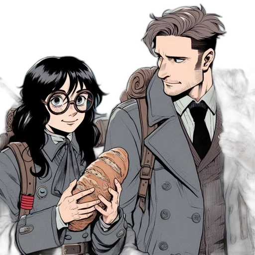 jacket, food, comic book art, concept art transparent PNG cut-out