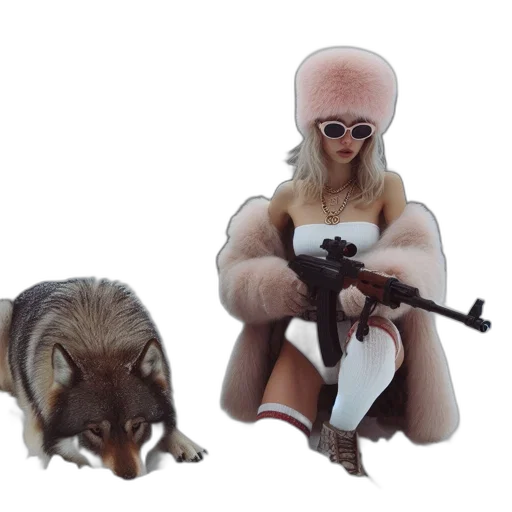 weapon, animal, creature, hat transparent PNG cut-out