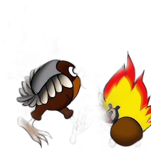 concept art, fantasy art, pixel art, 3d render transparent PNG cut-out