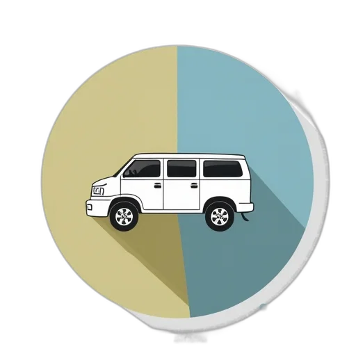 car, earth tones, pastel, monochrome transparent PNG cut-out