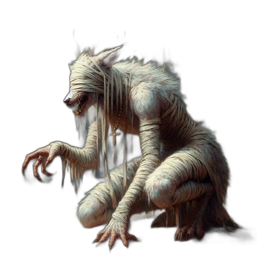 creature, animal, dragon, hair transparent PNG cut-out