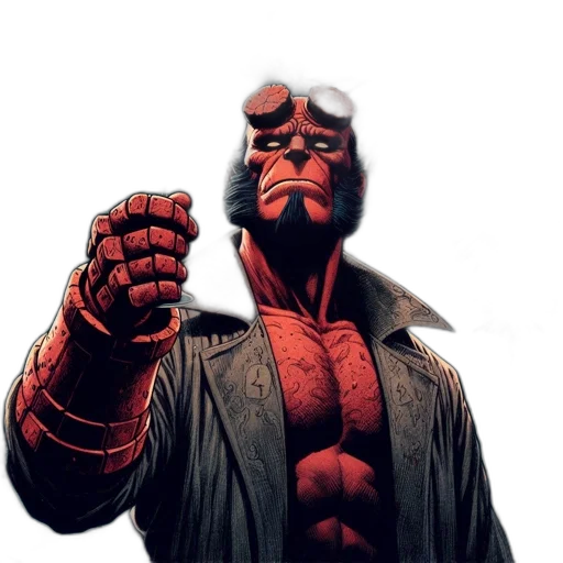 mask, comic book art, concept art, red transparent PNG cut-out