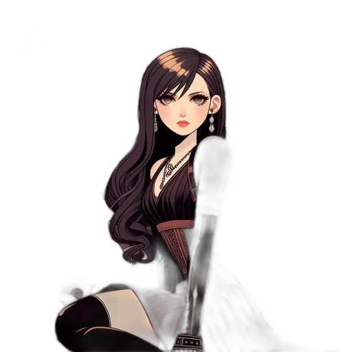 staff, sword, weapon, dress transparent PNG cut-out
