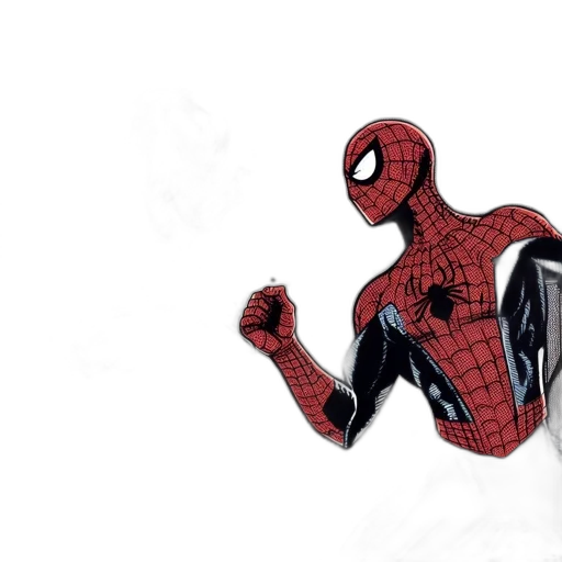 mask, comic book art, concept art, 3d render transparent PNG cut-out