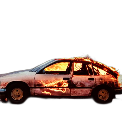 car, weapon, concept art, photorealistic transparent PNG cut-out