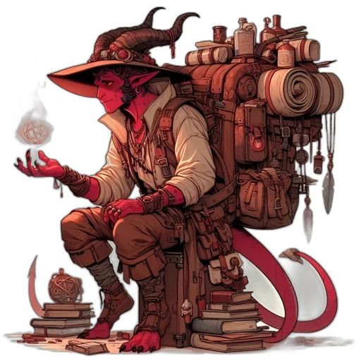 dragon, staff, robot, concept art transparent PNG cut-out