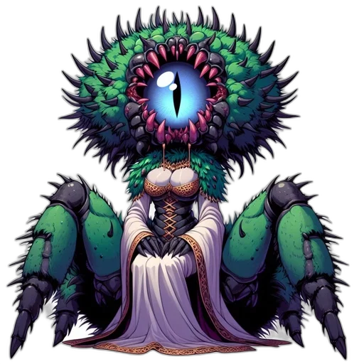 dragon, creature, crown, staff transparent PNG cut-out