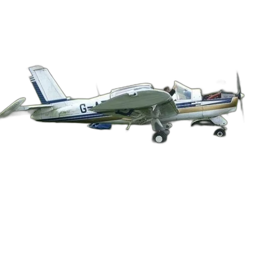 3d render, small, airplane, letters transparent PNG cut-out